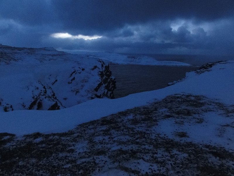 DSC08745.jpg - looking out from the North Cape.  photo was taken 13.26 local time