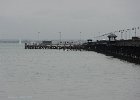 look back towards the ferry terminal at Ryde pierhead