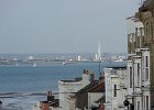 the Spinnaker at Portsmouth clearly visible from Ryde