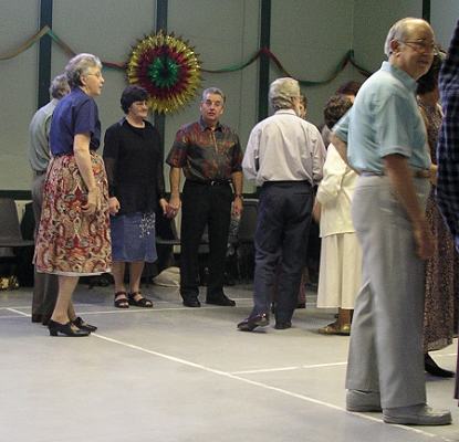 Sue and Tony's wedding party on 30 November 2003