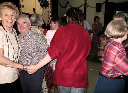 Sue and Tony's wedding party on 30 November 2003