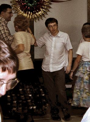 Sue and Tony's wedding party on 30 November 2003