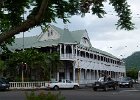 this hotel was damaged by the cyclone and is still under repair : 2013 Holidays, Apia, Buildings, Holidays, Other, Places, Public buildings, Samoa, Street scenes, World Cruise 2013