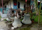 bells salvaged from the cathedral : 2013 Holidays, Apia, Buildings, Churches, Churches - Samoa, Holidays, Other, Places, Samoa, World Cruise 2013, bells