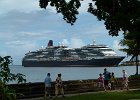 another inevitable photo of the ship : 2013 Holidays, Apia, Holidays, MS Queen Victoria, Other, Places, Samoa, Street scenes, Transport, World Cruise 2013