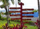 town &#34;signpost&#34; : 2013 Holidays, Apia, Holidays, Other, Places, Samoa, Street scenes, World Cruise 2013
