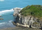 ... and the gannet colony : 2013 Holidays, Auckland, Cliffs, Coastline, Holidays, Mountains, Mountians Rivers and waterways, New Zealand, Places, Sea Side, Seas and Oceans, World Cruise 2013, sea
