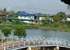almost a bailey bridge over the shrimp farm ponds : 2013 Holidays, Bangkok, Holidays, Other, Places, Street scenes, Thailand, World Cruise 2013
