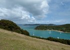 a view from the top of the hill : 2013 Holidays, Bay_of_Islands, Boats and ships, Coastline, Holidays, Mountians Rivers and waterways, New Zealand, Places, Seas and Oceans, Transport, World Cruise 2013, sea