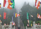 L1130363 : 2013 Holidays, Buddhist Temples, Buildings, China, Holidays, Hong Kong, Lantau Island, Other, Places, World Cruise 2013, flags