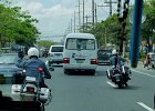 our  police escort ... : 2013 Holidays, Holidays, Manilla, Other, Philipines, Places, Street scenes, Transport, World Cruise 2013, buses