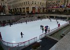 skating rink at Rockefeller centre : 2013 Holidays, buildings, Buildings, Holidays, New York, Places, Skyline, United States, World Cruise 2013
