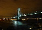 arriving in the Hudson river shortly before dawn : 2013 Holidays, bridge, Buildings, Holidays, misc bridges, New York, Places, Skyline, United States, World Cruise 2013