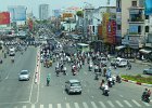 our first sight of Saigon traffic : 2013 Holidays, Ho Chin Minh City, Holidays, Other, Places, Saigon, Street scenes, Vietnam, World Cruise 2013