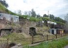 Etruscan tombs dug into the rock at Viterbo : 2013 Holidays, Ancient ruins, Buildings, Holidays, Italy, Places, Viterbo, World Cruise 2013, countryside